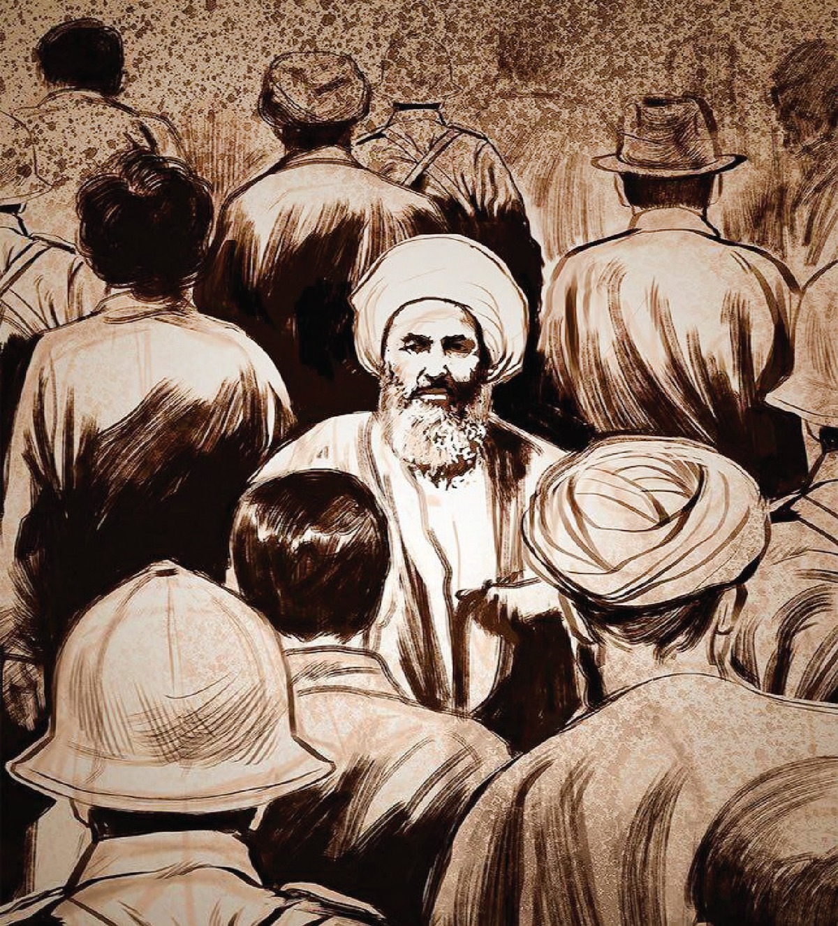 آن شیخ که زیر بار کفر نرفت