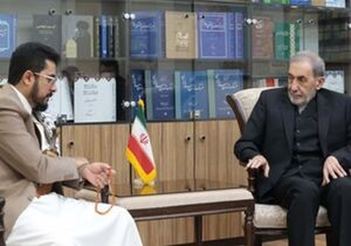 دیدار ولایتی با نماینده انصارالله یمن/ تاکید بر وحدت جبهه مقاومت