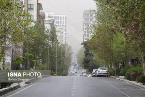 هوای تهران در وضعیت نارنجی