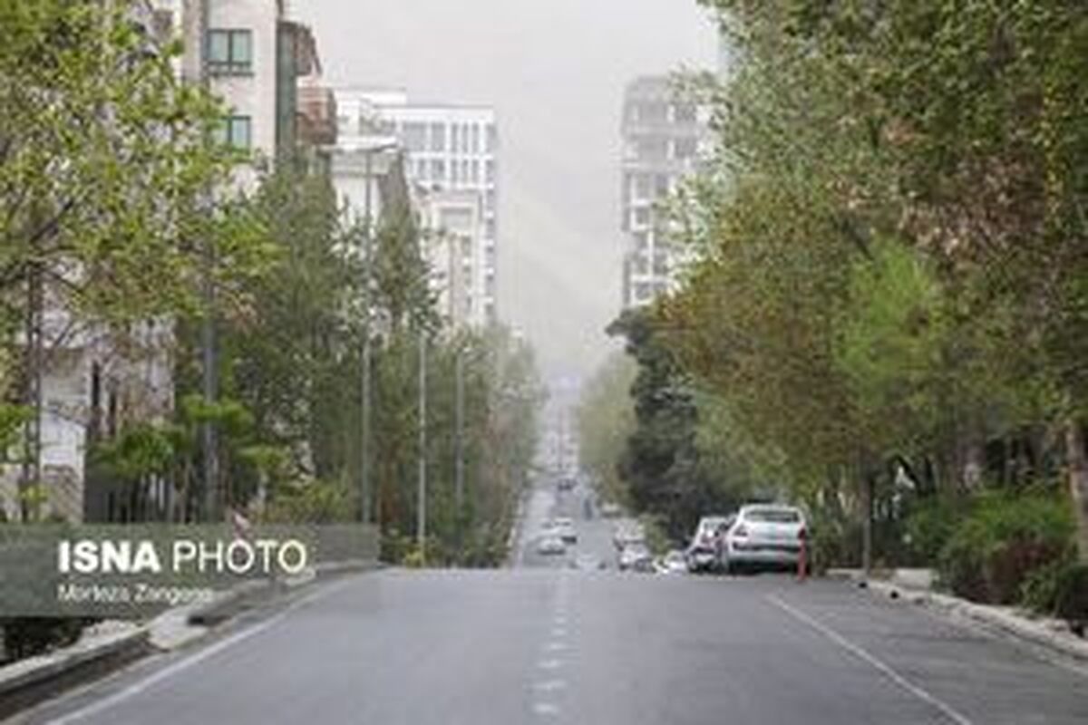 هوای تهران در وضعیت نارنجی