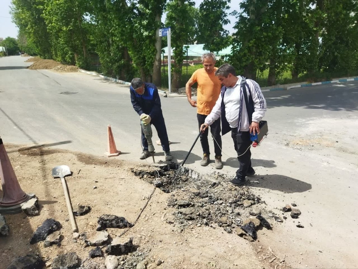 نشت یابی بیش از ۲۸۰۰ کیلومتر از شبکه گاز طبیعی در استان البرز