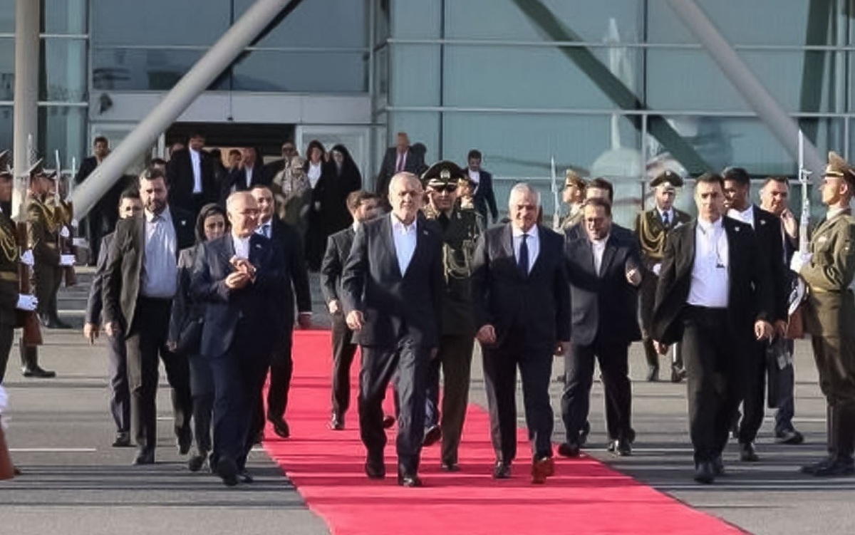 پزشکیان ارمنستان را به مقصد بلاروس ترک کرد