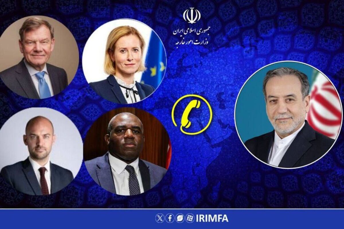 برگزاری گفت‌و‌گو تلفنی وزرای خارجه ایران و تروئیکای اروپایی/ رفع تحریم، محور رایزنی عراقچی