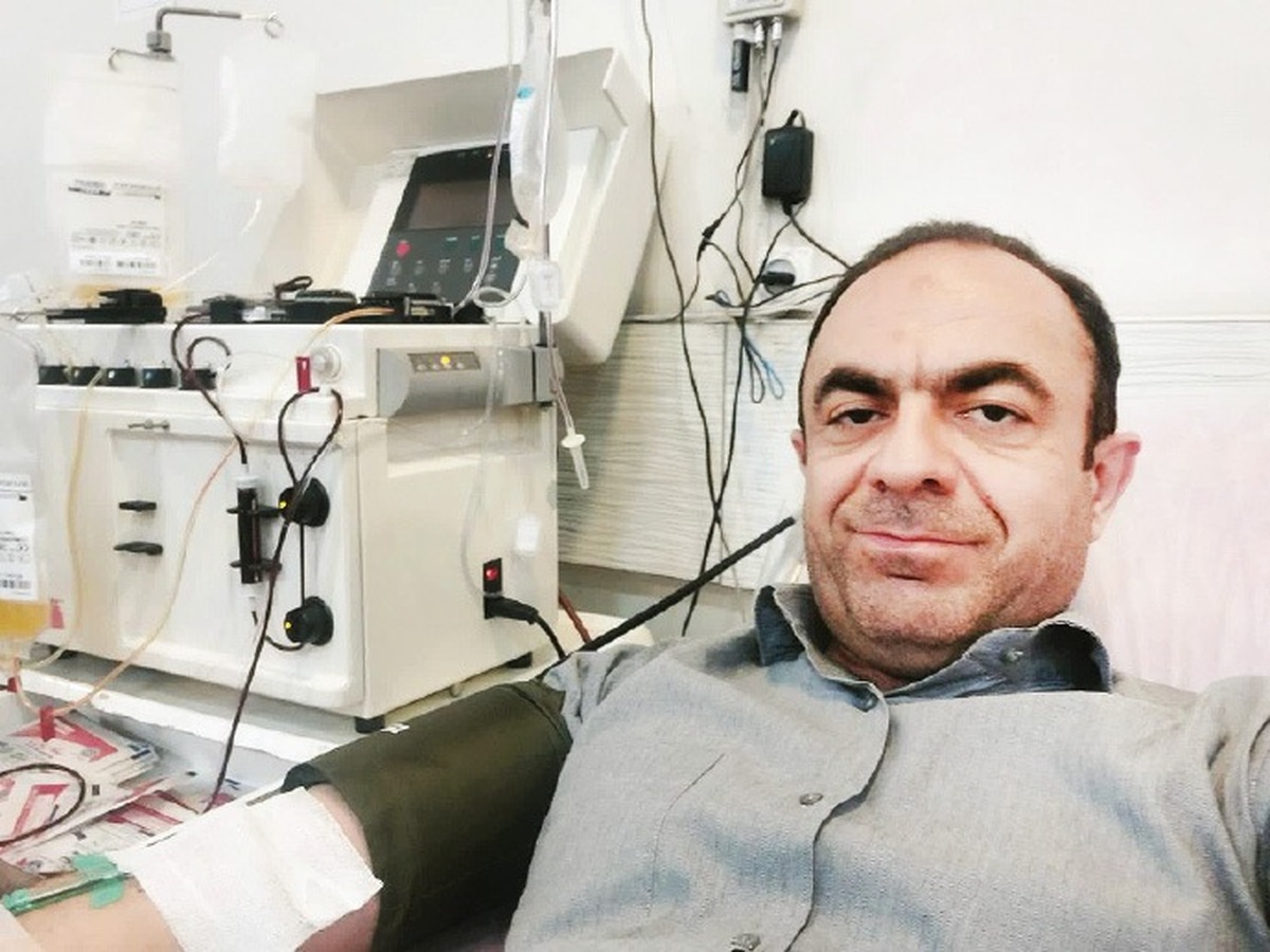 به پلاکت خونم می‌گویم برو مفید باش، نجات بده!