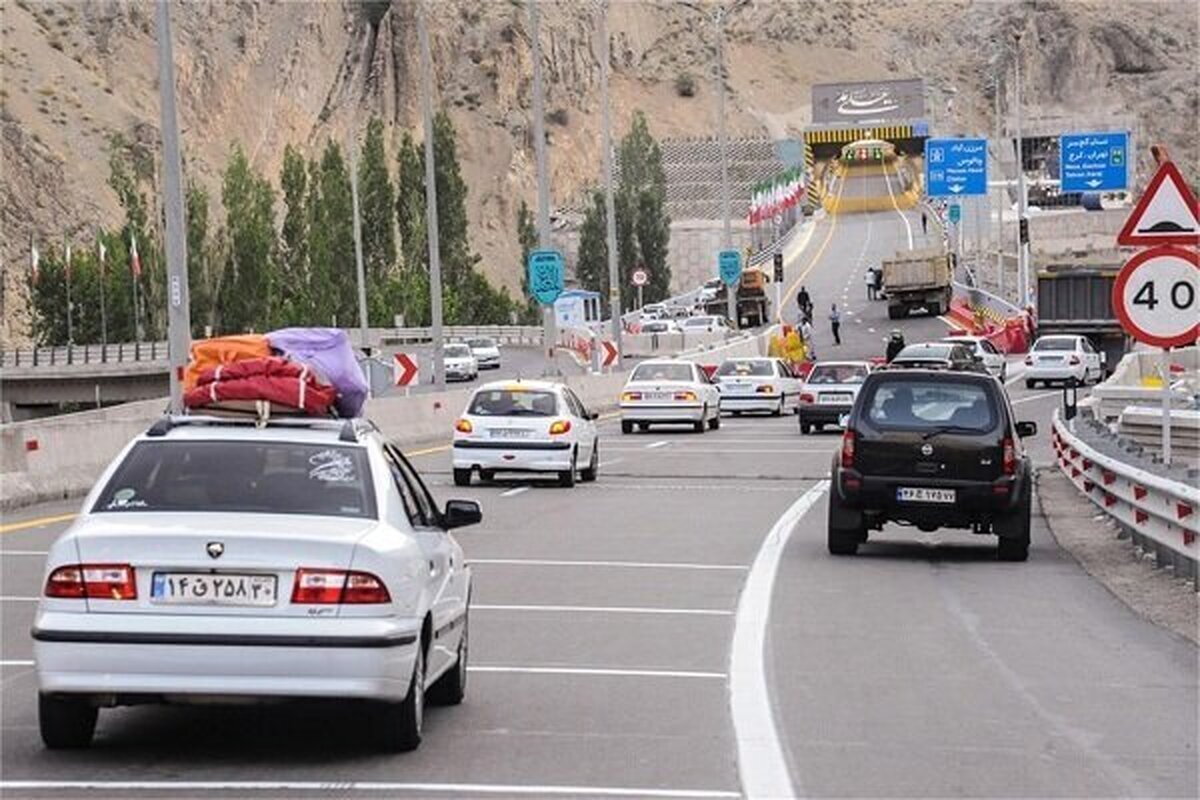 انسداد چهار روزه قطعه دوم آزادراه تهران ـ شمال از ۱۱ تا ۱۵ شهریور