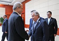 پزشکیان در دیدار با گوترش: ایران به دنبال حل مسئله هسته‌ای از طریق دیپلماتیک است
