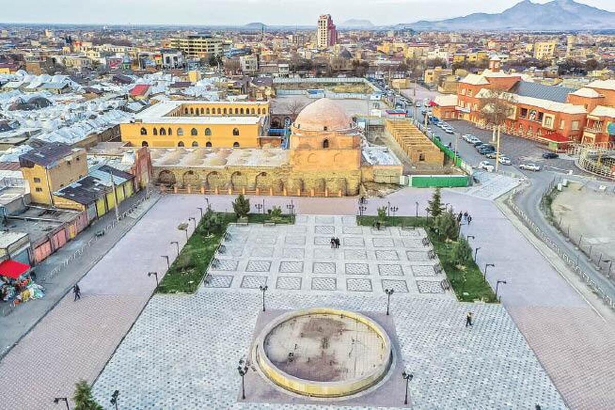 محراب حریری مسجد جامع ارومیه را جهانی می‌کند