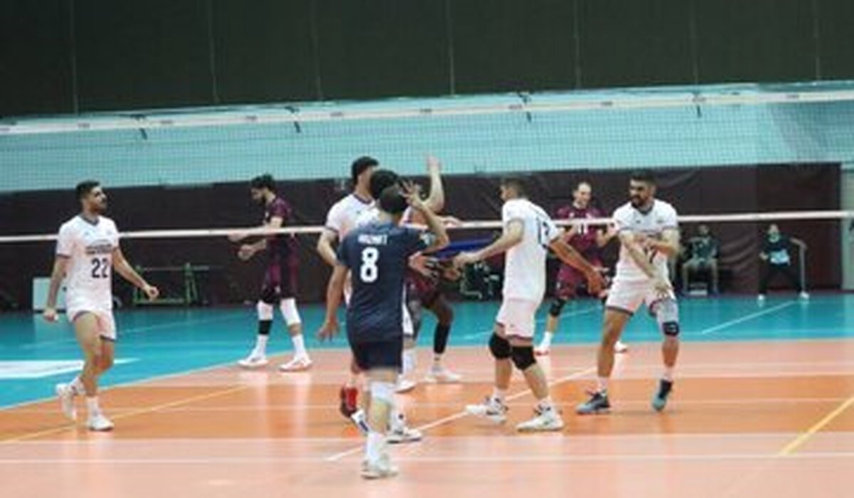 تساوی تیم ملی والیبال مقابل قطر