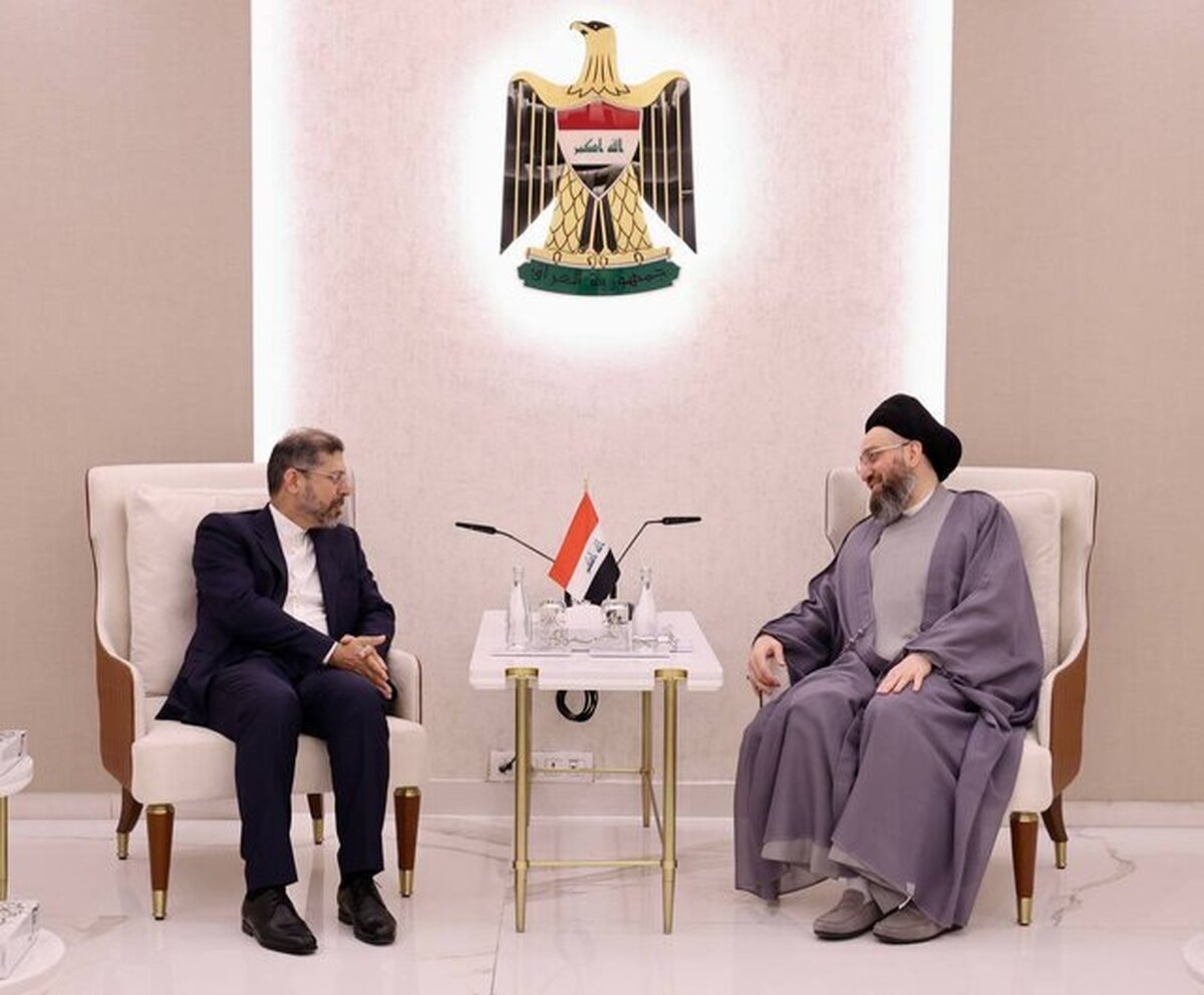 دیدار عمار حکیم با سعید خطیب‌زاده