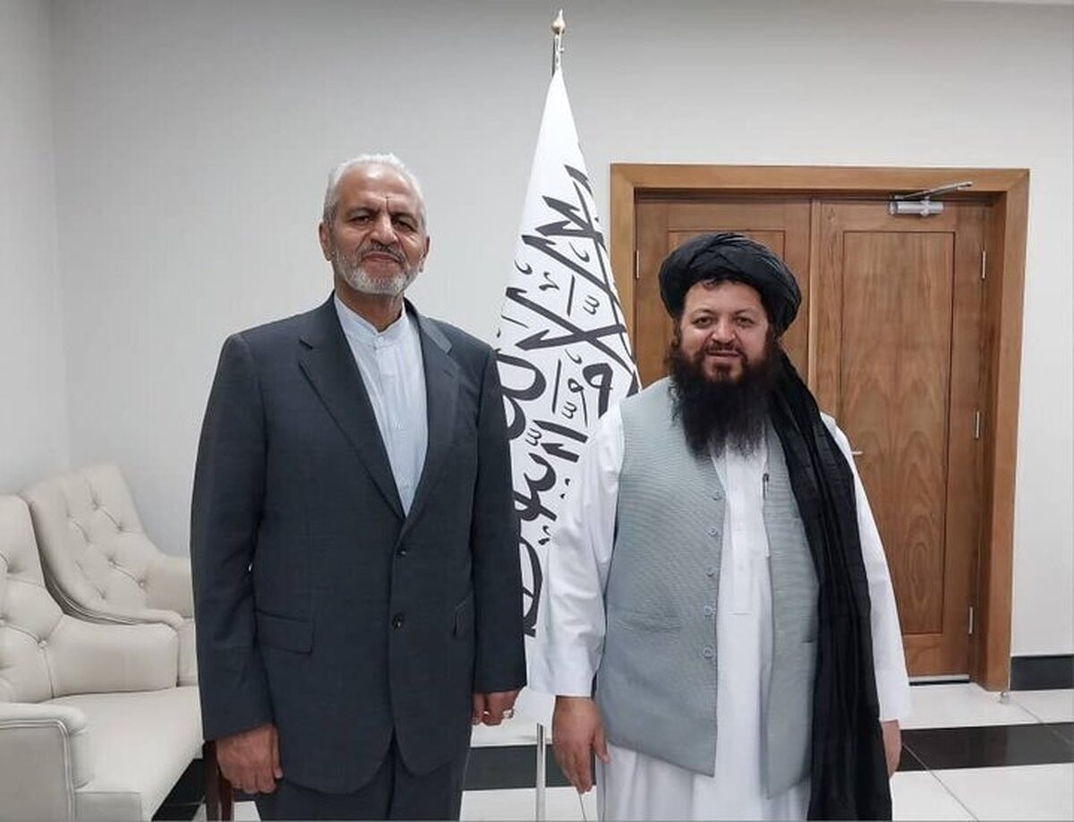 دیدار سرپرست سفارت ایران در کابل با دادستان کل هیات حاکمه افغانستان