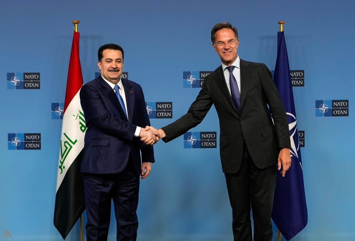 دیدار نخست وزیر عراق با دبیرکل ناتو