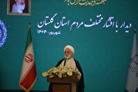 رییس قوه قضاییه: تأمین مواد اولیه، باید در اولویت قرار گیرد