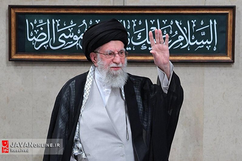 مراسم عزاداری شهادت امام رضا علیه‌السلام با حضور رهبر معظم انقلاب