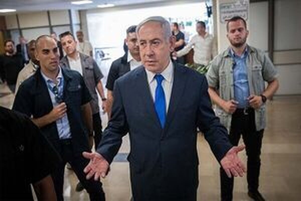 فرار نتانیاهو از میان معترضان صهیونیست در قدس اشغالی