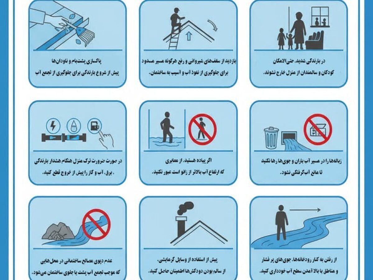 آماده‌باش کامل آتش نشانی گرگان برای امدادرسانی درپی بارندگی های شدید