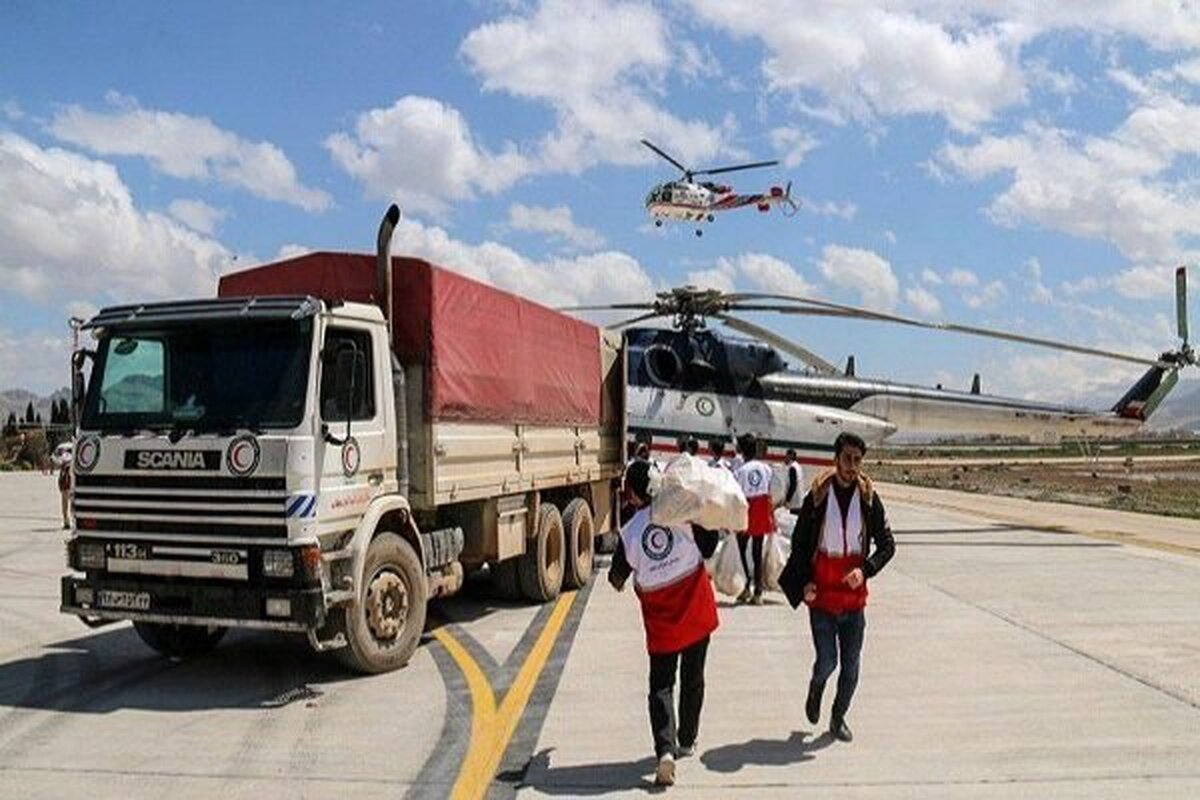 ارسال ۶۰ تن کمک بشردوستانه هلال‌احمر ایران به سیل‌زدگان پاکستان