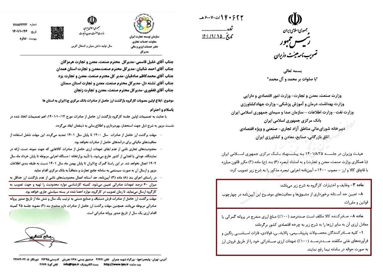 جزئیات تازه از فقدان ۳۰ میلیارد دلار ارز صادرات/ ۸.۷ میلیارد یورو با کارت بازرگانی اجاره‌ای برنگشت