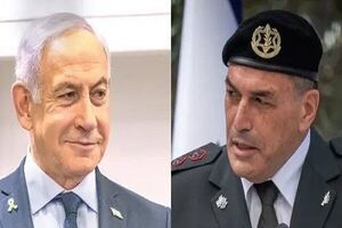 نتانیاهو به دنبال کنار زدن رئیس ستاد ارتش رژیم صهیونیستی