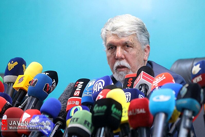 نشست خبری وزیر فرهنگ و ارشاد اسلامی
