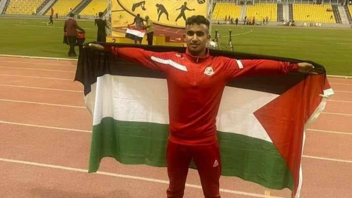 قهرمان دو و میدانی فلسطین به شهادت رسید