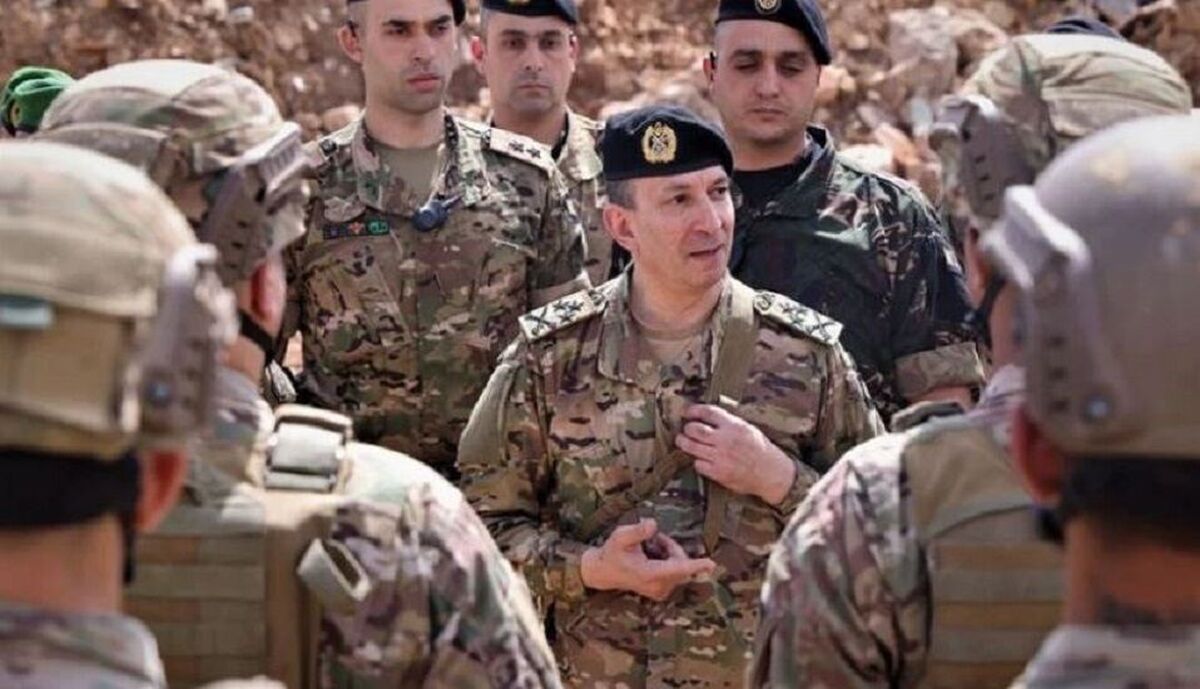 تهدید فرمانده ارتش لبنان به کناره گیری