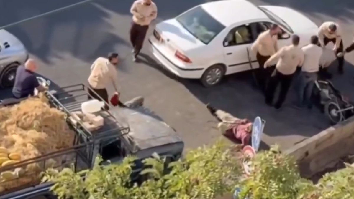 تشکیل پرونده و بازداشت عاملان ضرب و شتم دست‌فروشان در قزوین