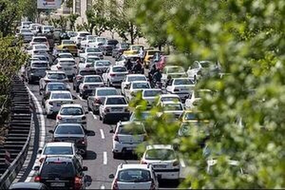 افزایش ترافیک تهران همزمان با آغاز سال تحصیلی