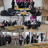 بازدید دبیر ستاد امر به معروف و نهی از منکر گلستان از کارخانه تانسو شهرستان گنبد کاووس