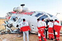 ۲ کشته، ۷ زخمی و انهدام یک بالگرد برای نجات زن کوهنورد