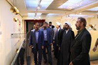 بازدید مدیران عالی حرم مطهر رضوی از کتابخانه و موزه ملی ملک