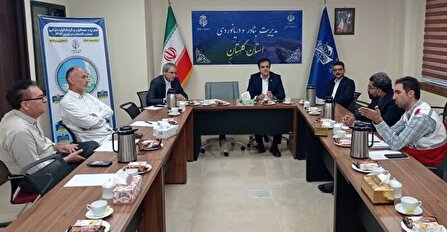 نخستین جلسه کمیته هماهنگی حمل و نقل دریایی گلستان  با دستگاه های ذیربط