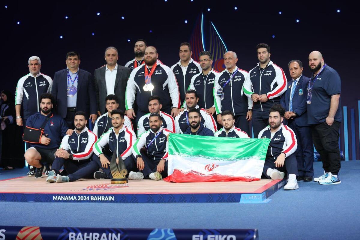 تیم ملی وزنه‌برداری ایران قهرمان جهان شد