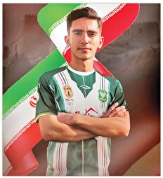 فوتبالیستی که در لباس سبز پاسداری آسمانی شد