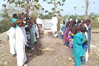 راه اندازی چاه به نام حضرت زهرا (س) در ساحل عاج