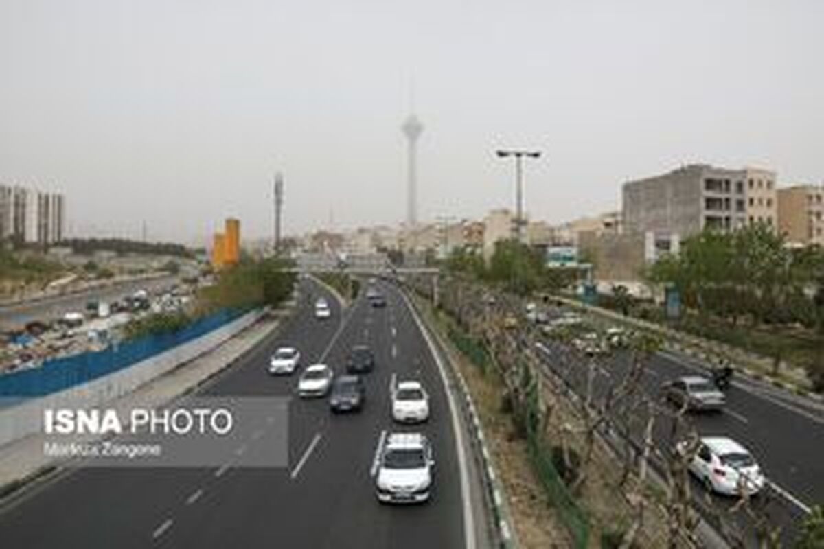 تداوم وضعیت نارنجی هوای تهران