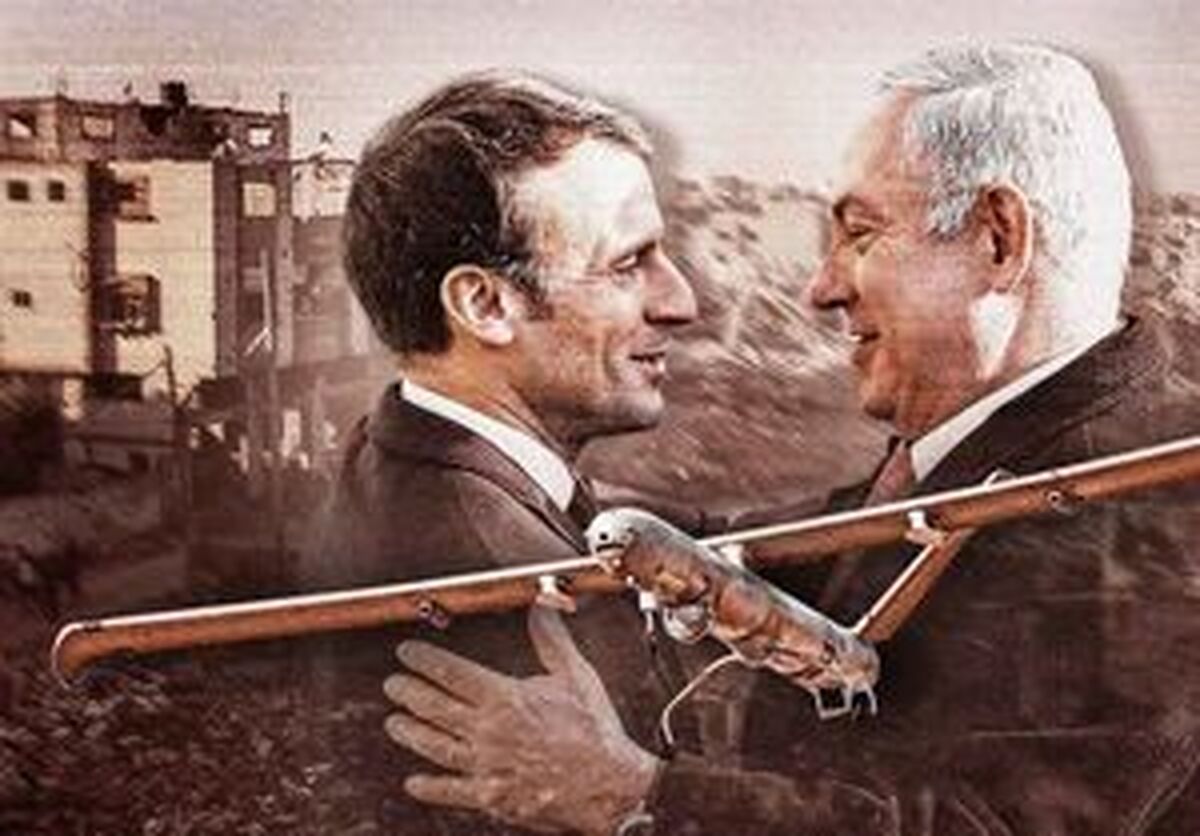 افشای همدستی فرانسه در کشتار مردم غزه