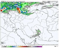ورود دو سامانه بارشی جدید به ۱۳ استان کشور