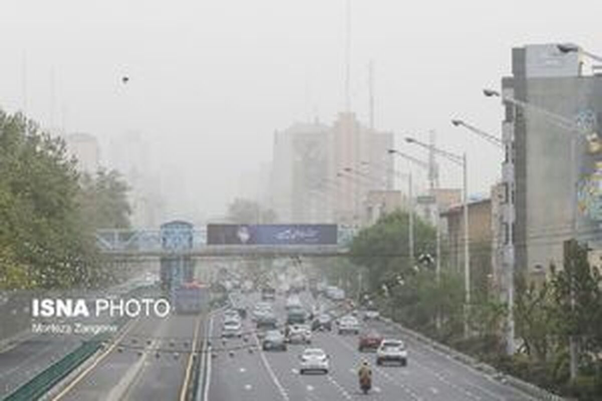 هوای تهران همچنان در وضعیت نارنجی
