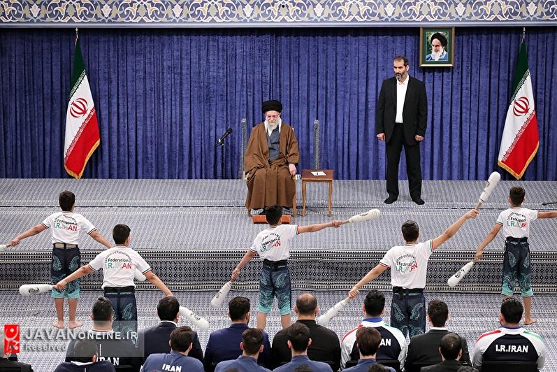 دیدار قهرمانان و مدال‌آوران ورزشی و المپیادهای علمی جهانی با رهبر انقلاب