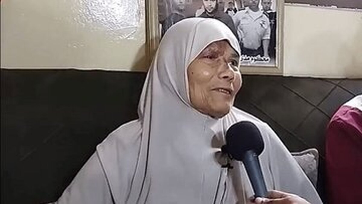 مادر یکی از اسرای مهم فلسطین: «ما به دست مردی از قوم فارس، پیروز می‌شویم» من این را از ۴۰ سال پیش حفظم