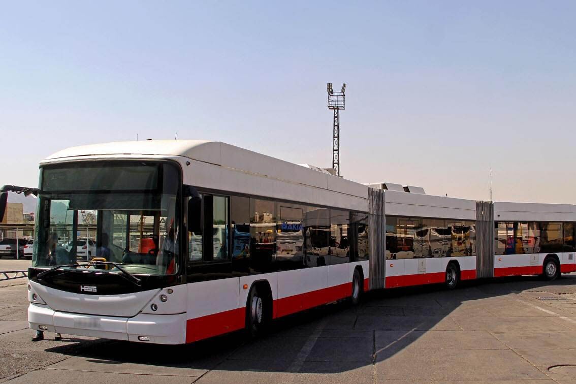 ۷۵ دستگاه متروباس برقی در راه تهران