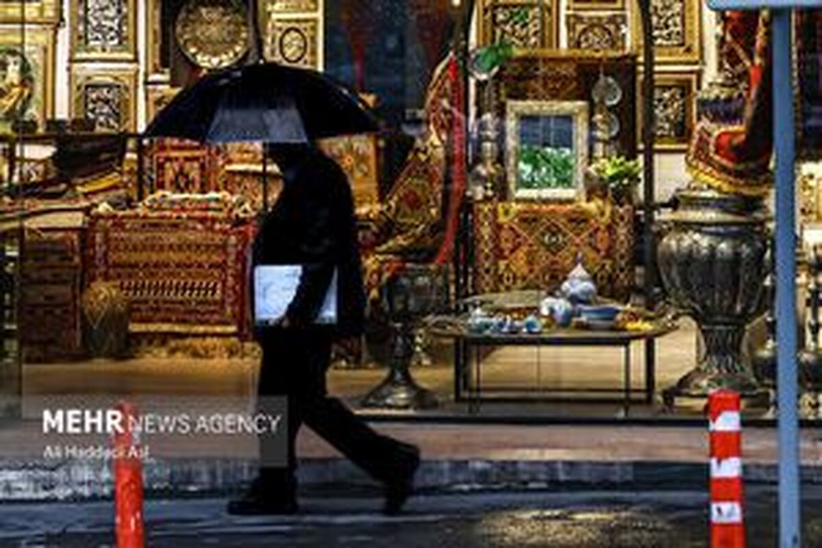 رگبار بارش‌های پاییزی در ۹ استان