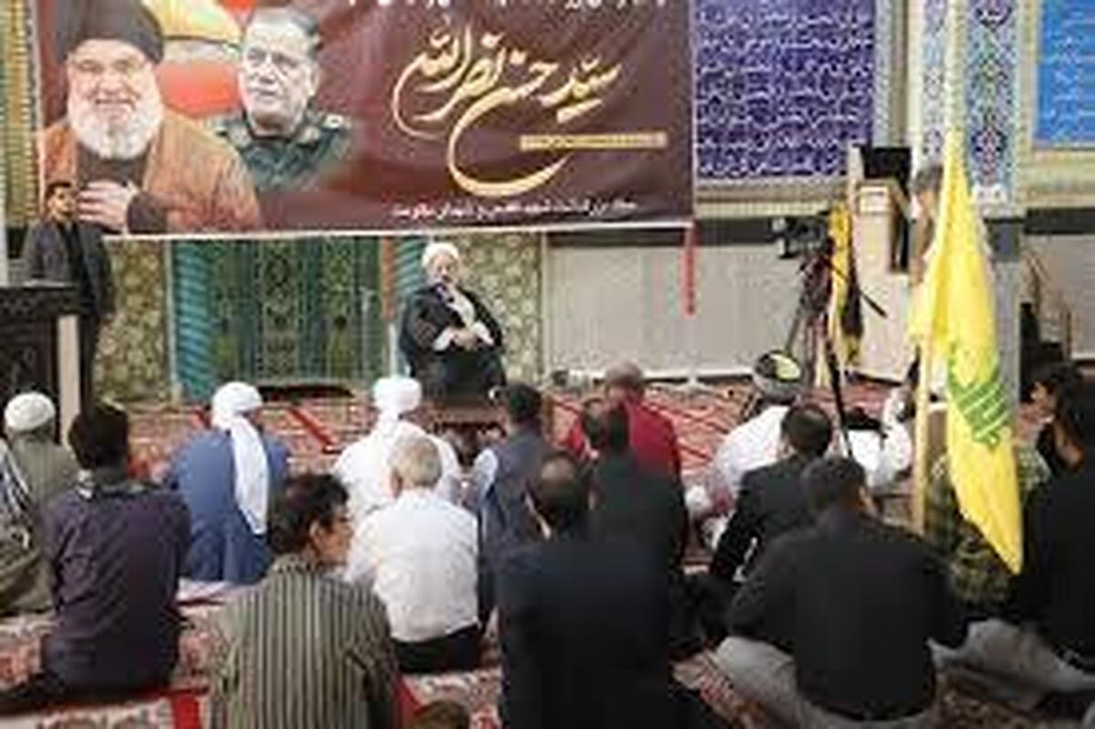 مراسم سالگرد شهادت «سیدحسن نصرالله» در زاهدان برگزار می‌شود