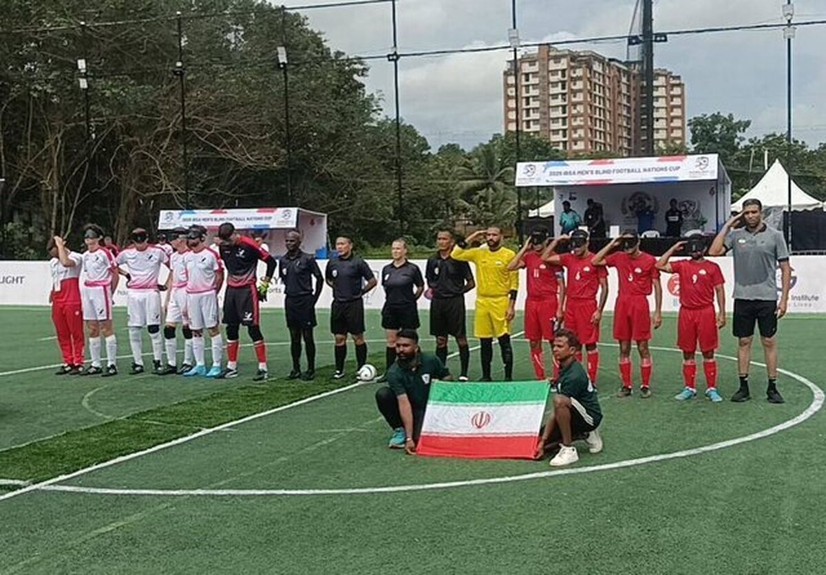 نایب قهرمانی ایران در جام ملت‌های فوتبال نابینایان