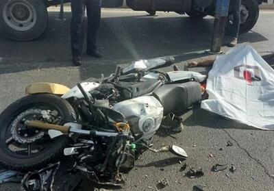 فوت ۲ نفر در برخورد موتورسیکلت با تریلی در محور بیرجند - خوسف
