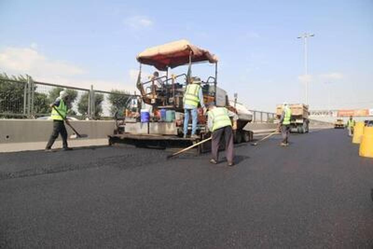 آغاز فاز سوم آسفالت مسیر ماهدشت – محمدشهر