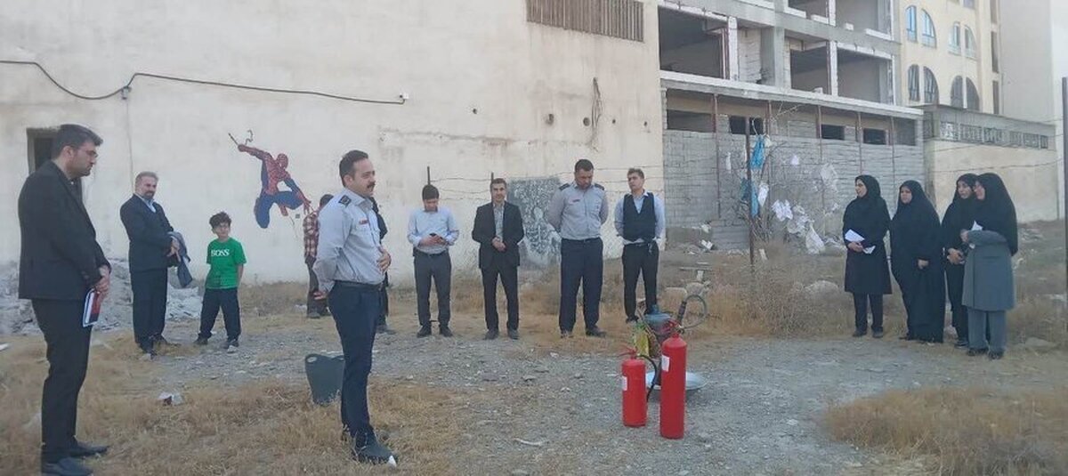 سازمان آتش‌نشانی و خدمات ایمنی شهرداری کرج پیشگام در پدافند شهری