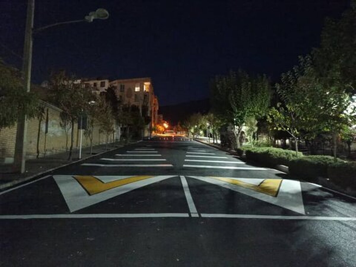 اجرای طرح آرام‌سازی ترافیک در معابر منطقه ۱ کرج