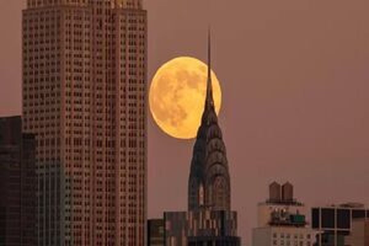 بزرگترین ابرماه از سال ۲۰۱۹، شب چهارشنبه در آسمان می‌درخشد