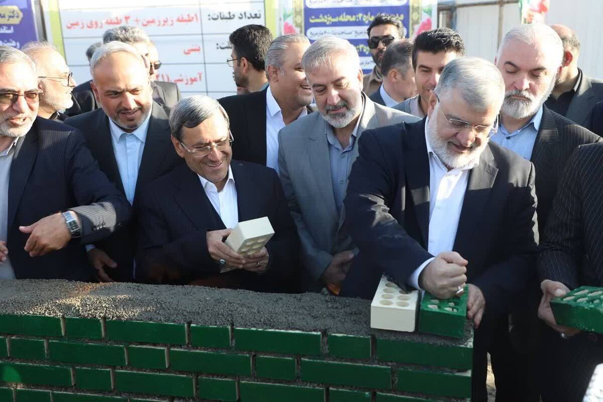 افتتاح و کلنگ‌زنی چند پروژه آموزشی در بهارستان با حضور استاندار تهران